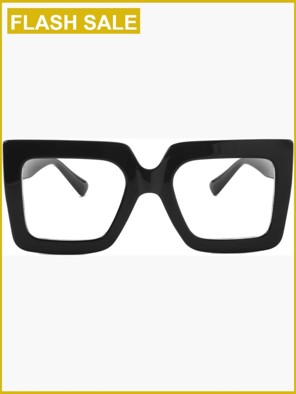 Oversized Square Blue Light Blocking Glasses Unisex